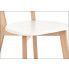 Zdjęcie skandynawskie drewniane krzesło kuchenne Fine - sklep Edinos.pl