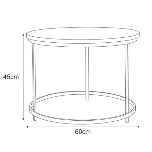 Rozmiar stolika Zalex 3X