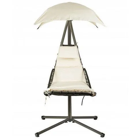 Fotografia Fotel wiszący do ogrodu Octans - piaskowy z kategorii Leżanki i siedziska ogrodowe
