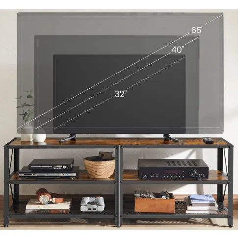 Wymiar telewizora pod szafkę RTV w styli loft  Topsin