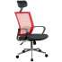 Czerwony fotel biurowy Trexol