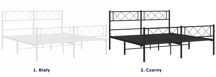Dostępne kolory łóżek Raffa