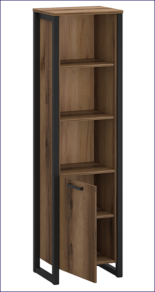 regał z półkami i szafką Krafi 6X