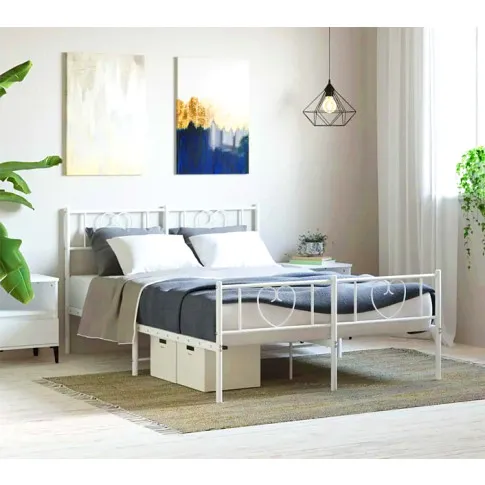 Biale duze lozko Edelis