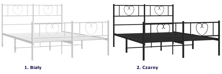 Dostępne kolory łóżek Veligo