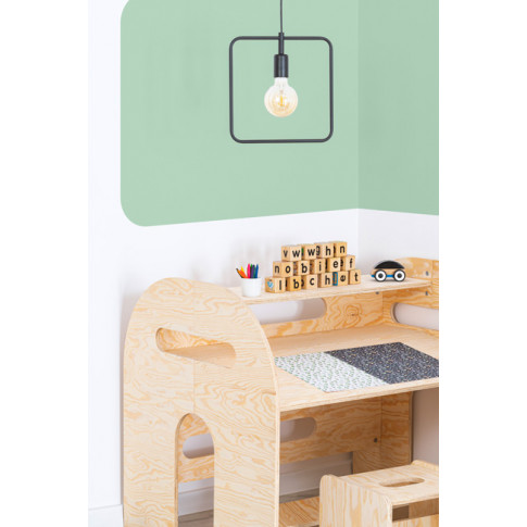 Zdjęcie drewniane biurko dziecięce dla przedszkolaka Polly - sklep Edinos.pl