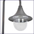 Pojedyncza aluminiowa lampa ogrodowa A464-Gida