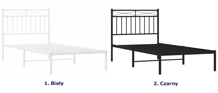Dostępne kolory łóżek Tolimea