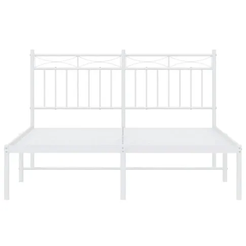 Białe loftowe łóżko Envilo