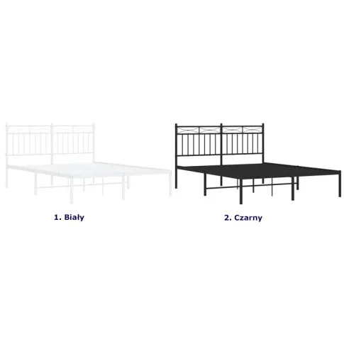 Dostępne kolory metalowego łóżka Envilo