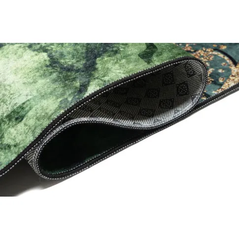 Zdjęcie prostokątny zielony dywan glamour 140x200 Piperita 5X | Edinos.pl