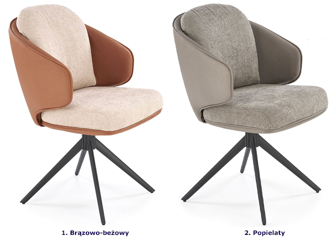 Dostępne kolory fotela Meraja