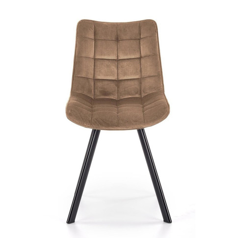 Beżowe nowoczesne krzesło Winston