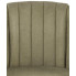 oliwkowa tapicerka krzesła Sibon