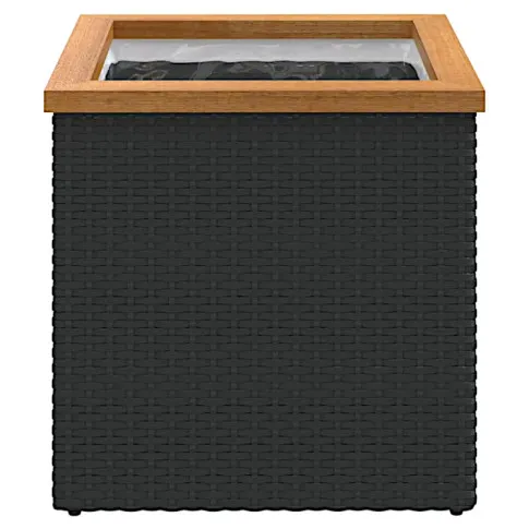 Floriva donica ogrodowa z drewnem akacjowym