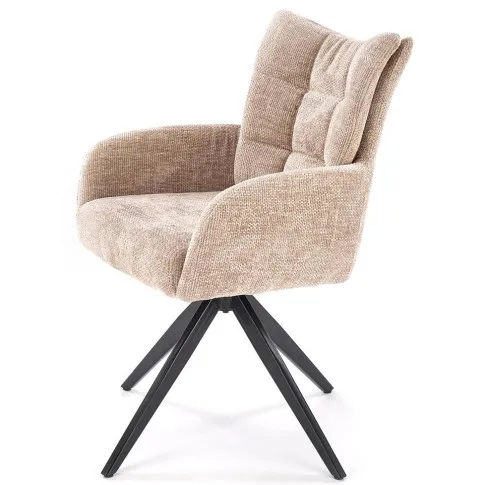 tapicerowany fotel beżowy Toros