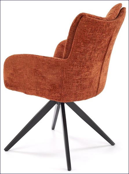 cynamonowe obrotowe krzesło do gabinetu Nafia