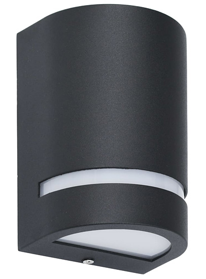 Czarny nowoczesny zewnętrzny kinkiet na taras i dom O-002-James 3Q