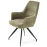 kubełkowe obrotowe krzesło oliwkowe Nortes