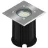 Czarna najazdowa lampa ogrodowa LED - O015-Noxo
