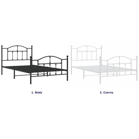 kolory lozka metalowego Wroxo 100