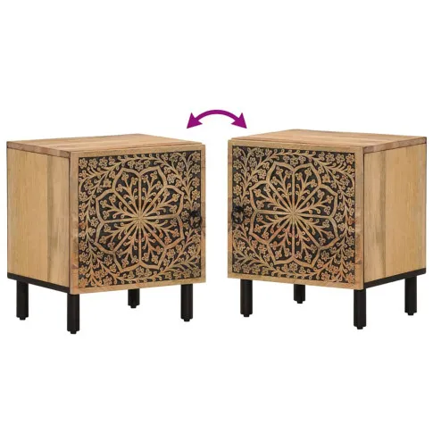 Szafka nocna retro z drzwiczkami Ronirox 9X