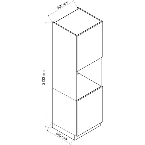 wymiary szafki pod piekarnik Granada 7X