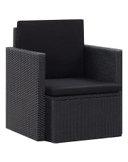 Fotel ogrodowy z poduszkami - Combra 4X