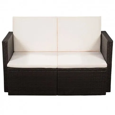 Fotografia Sofa ogrodowa Mios - brązowa z kategorii Leżanki i siedziska ogrodowe