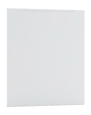 Szary front zmywarki z panelem ukrytym 60 cm - Granada 18X w sklepie Edinos.pl