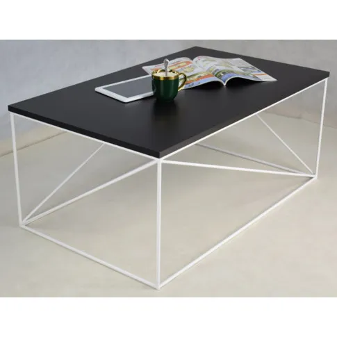 Prezentacja ławy do salonu Sekros 5X biały czarny