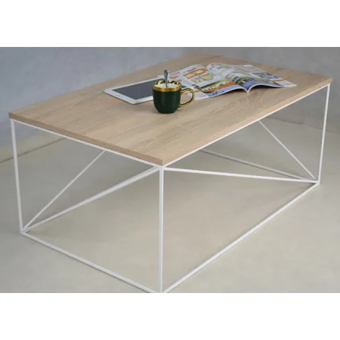 Prezentacja ławy do salonu Sekros 5X biały dąb sonoma