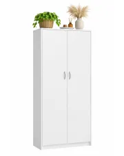 Biała szafa gospodarcza na odkurzacz - Perota w sklepie Edinos.pl