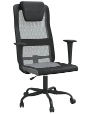 Krzesło biurowe z ekoskóry - Manresa 3X w sklepie Edinos.pl