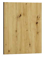 Front zmywarki z panelem odkrytym 45 cm dąb artisan - Beril 15X