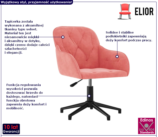 Krzesło biurowe Picanta 8X