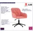 Almada 8X różowe krzesło biurowe