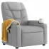 Fotel z masażem Tolen 3X szary