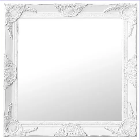 Rustykalne kwadratowe lustro Gloros 5X