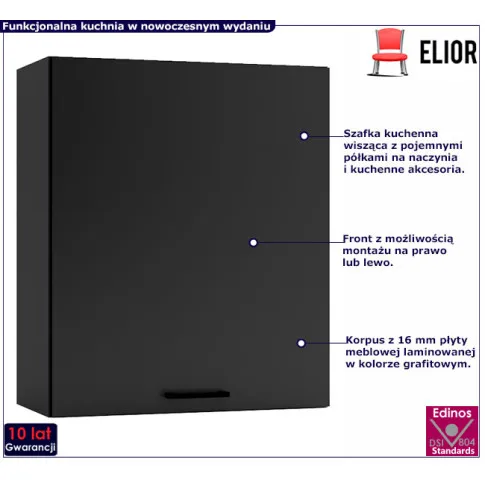 kuchenna szafka górna grafit Beril 21X