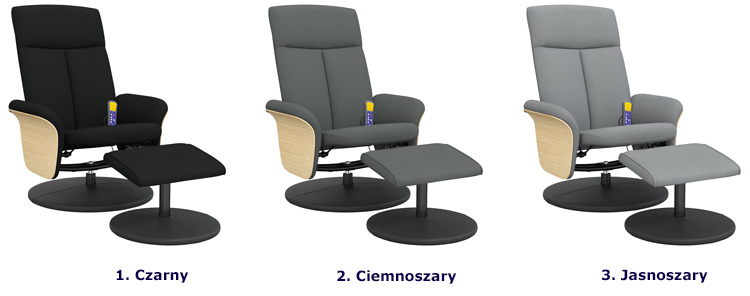 Wybór kolorów fotela Dagma