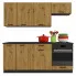 Komplet mebli kuchennych dąb artisan Coleo 27X