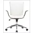 Białe nowoczesne krzesło obrotowe Oxofi 3X