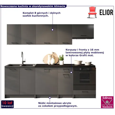 Zestaw mebli kuchennych Yuna 6X