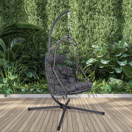 Wizualizacja fotela typu kokon Esti