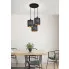 wizualizacja Potrójna nowoczesna lampa wisząca - K490-Sanoli