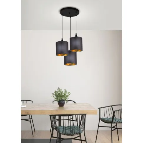 wizualizacja Potrójna nowoczesna lampa wisząca - K490-Sanoli