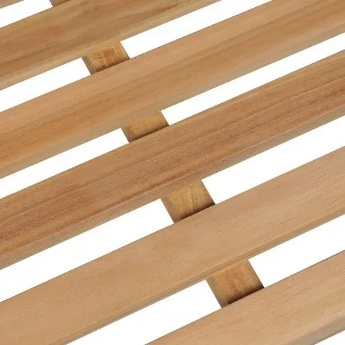 Szczegółowe zdjęcie nr 8 produktu Drewniana ławka do ogrodu Rienna 2X - brązowa