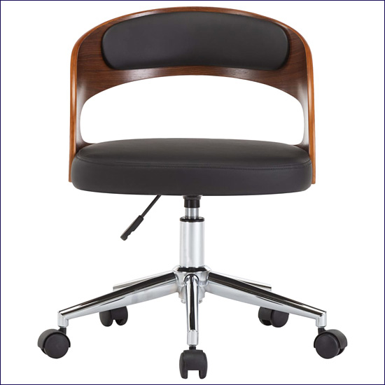 Fotel biurowy na kółkach Oxofi 5X kolor czarny
