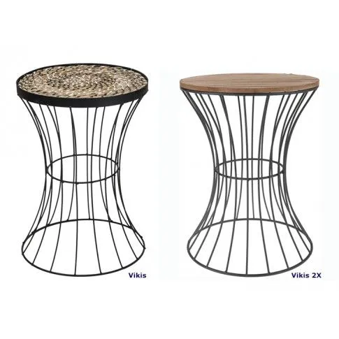 Zdjęcie stolik kawowy Rosilo 2X czarny do salonu | Edinos.pl